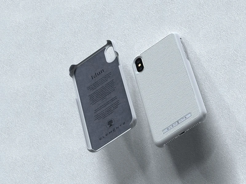 Nordic Elements Original Idun - dėklas skirtas Apple iPhone Xs Max Light Pilkas