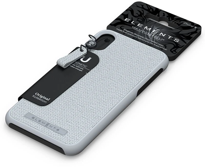 Nordic Elements Original Idun - dėklas skirtas Apple iPhone Xs Max Light Pilkas