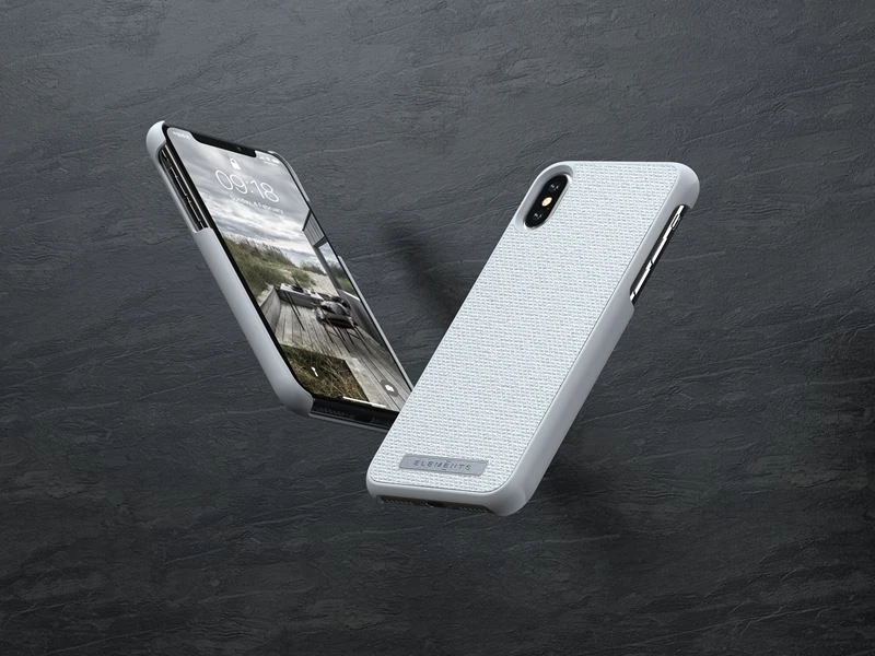 Nordic Elements Original Idun - dėklas skirtas Apple iPhone Xs Max Light Pilkas