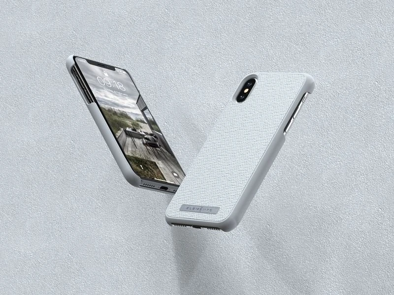 Nordic Elements Original Idun - dėklas skirtas Apple iPhone Xs Max Light Pilkas