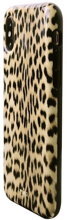 PURO Glam Leopard Cover - dėklas skirtas Apple iPhone Xs Max Leo 1