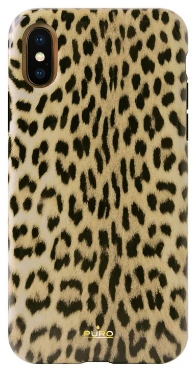 PURO Glam Leopard Cover - dėklas skirtas Apple iPhone Xs Max Leo 1