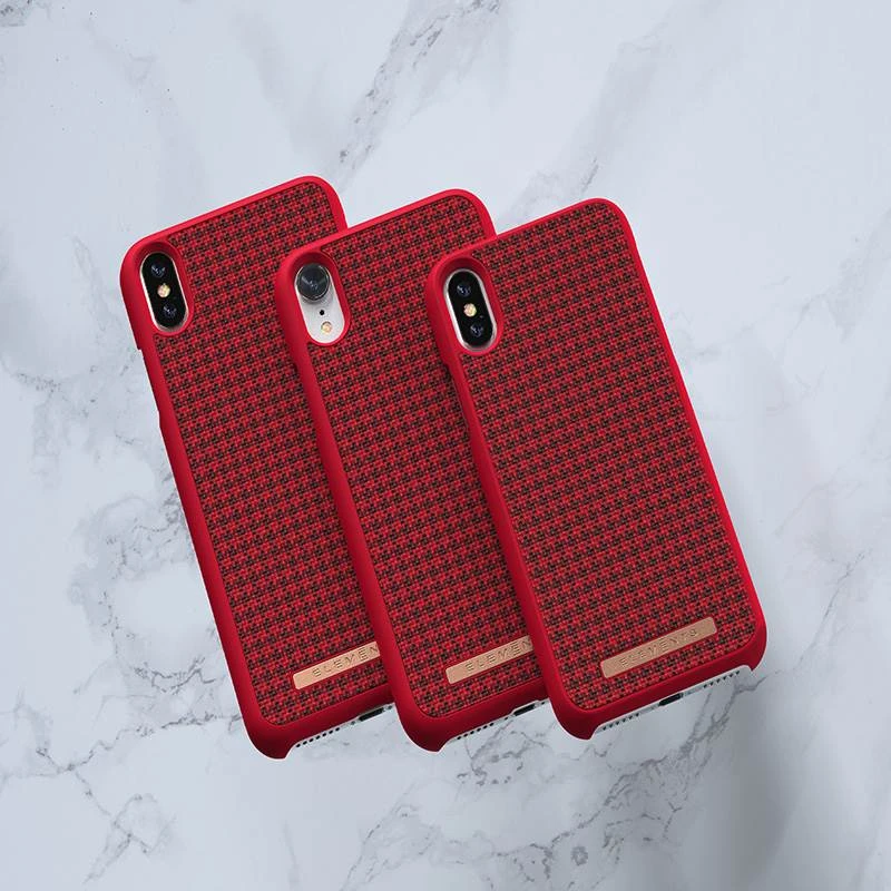 Nordic Elements Saeson Idun - dėklas skirtas Apple iPhone Xs Max Raudona