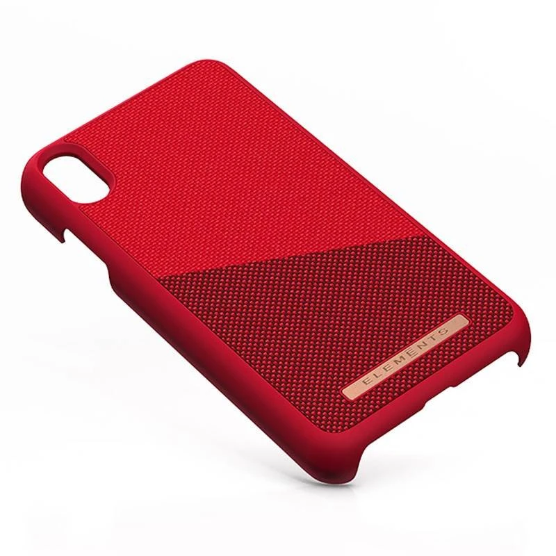 Nordic Elements Saeson Freja - dėklas skirtas Apple iPhone Xs Max Raudona