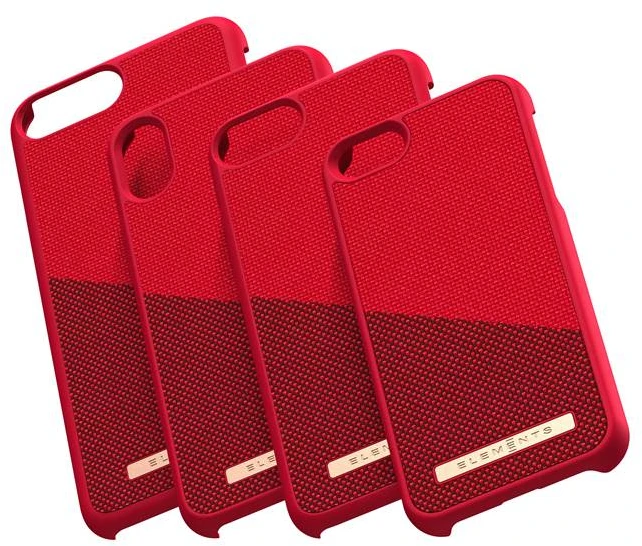 Nordic Elements Saeson Freja - dėklas skirtas Apple iPhone Xs Max Raudona