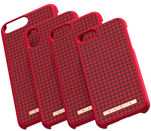 Nordic Elements Saeson Idun - dėklas skirtas Apple iPhone Xs Max Raudona