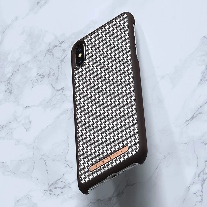 Nordic Elements Saeson Idun - dėklas skirtas Apple iPhone Xs Max Dark Brown