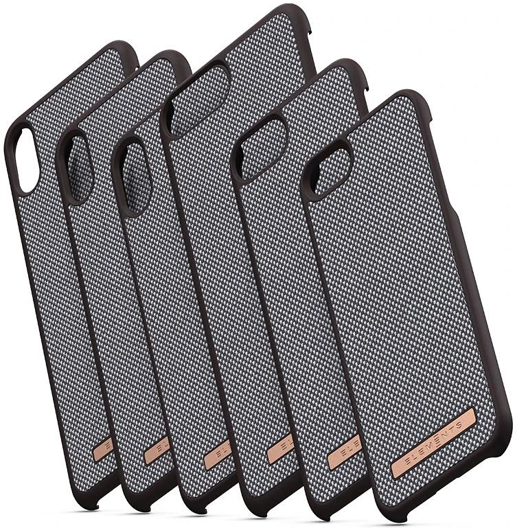 Nordic Elements Saeson Idun - dėklas skirtas Apple iPhone Xs Max Dark Brown