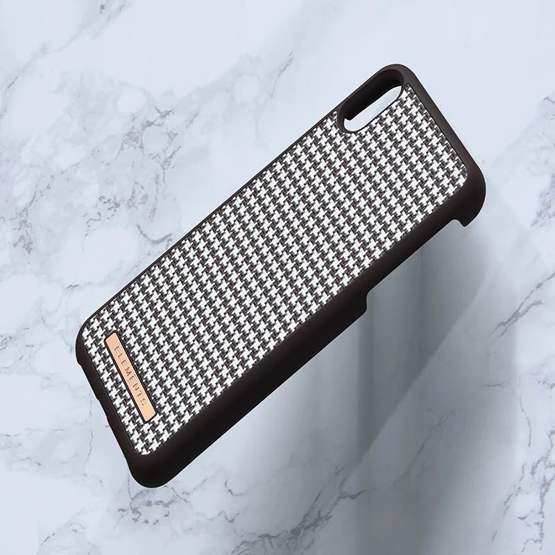 Nordic Elements Saeson Idun - dėklas skirtas Apple iPhone Xs Max Dark Brown