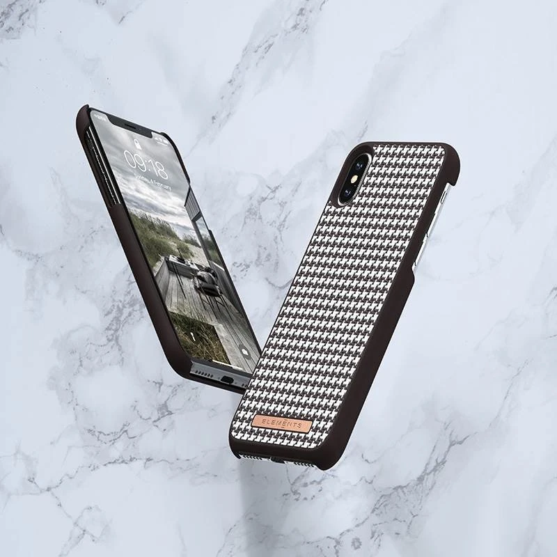 Nordic Elements Saeson Idun - dėklas skirtas Apple iPhone Xs Max Dark Brown