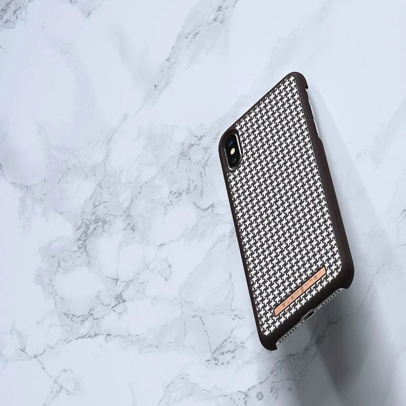Nordic Elements Saeson Idun - dėklas skirtas Apple iPhone Xs Max Dark Brown