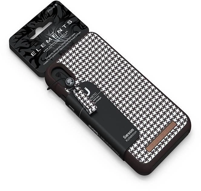 Nordic Elements Saeson Idun - dėklas skirtas Apple iPhone Xs Max Dark Brown