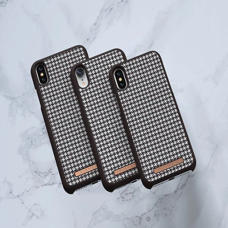 Nordic Elements Saeson Idun - dėklas skirtas Apple iPhone Xs Max Dark Brown