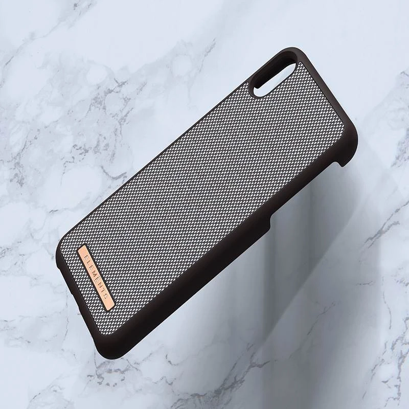 Nordic Elements Saeson Idun - dėklas skirtas Apple iPhone Xs Max Dark Brown