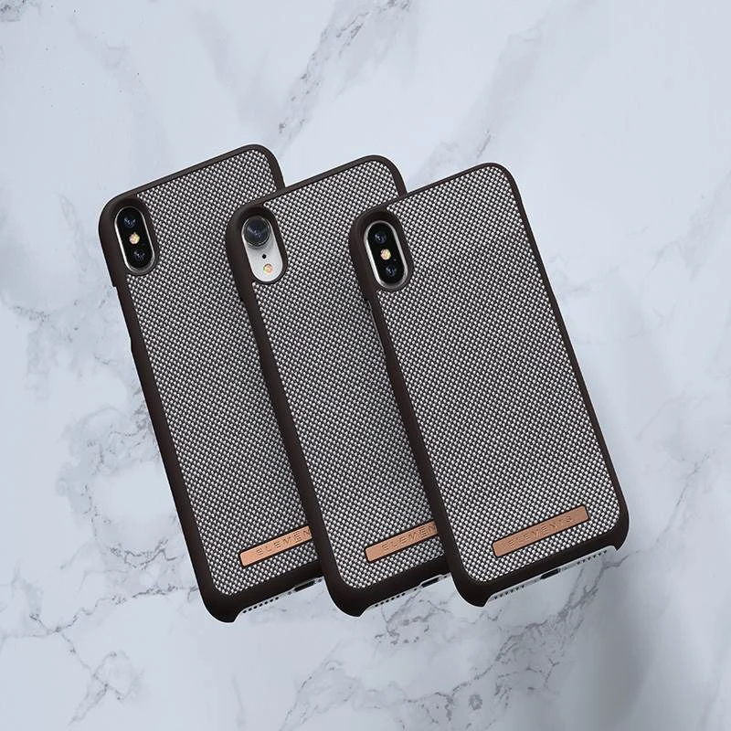 Nordic Elements Saeson Idun - dėklas skirtas Apple iPhone Xs Max Dark Brown