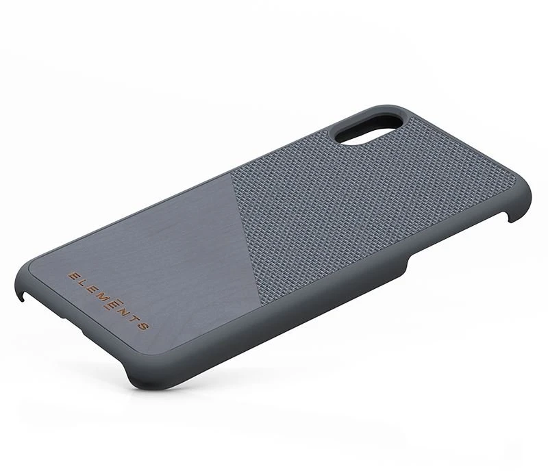 Nordic Elements Original Hel - dėklas skirtas Apple iPhone Xs Max with real maple wood Mid Pilkas