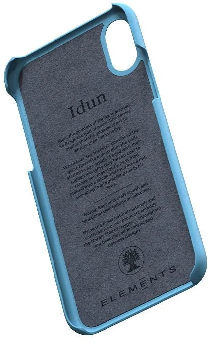 Nordic Elements Saeson Idun - dėklas skirtas Apple iPhone Xs / X Petrol