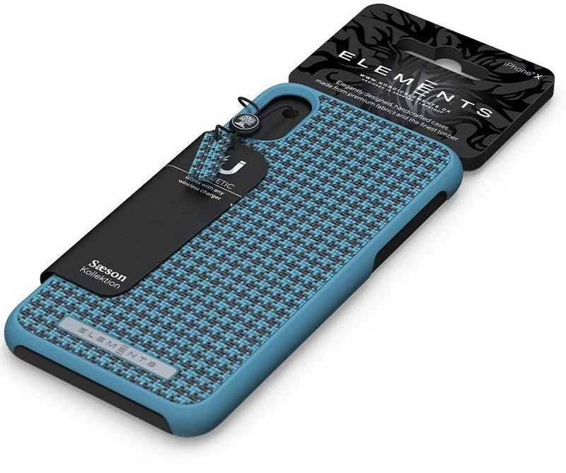 Nordic Elements Saeson Idun - dėklas skirtas Apple iPhone Xs / X Petrol