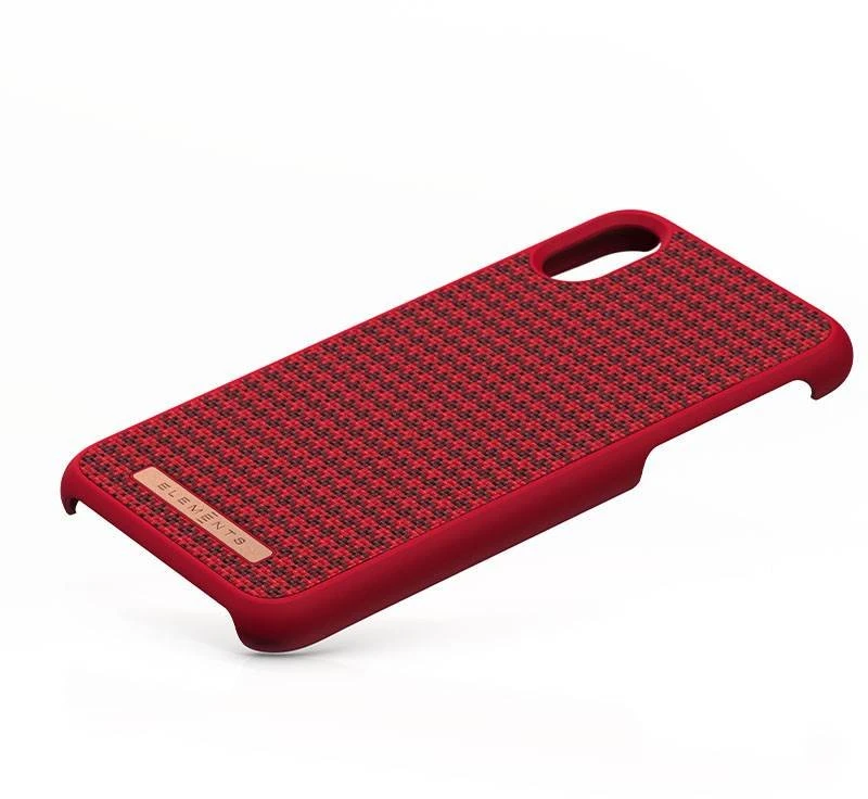 Nordic Elements Saeson Idun - dėklas skirtas Apple iPhone Xs / X Raudona