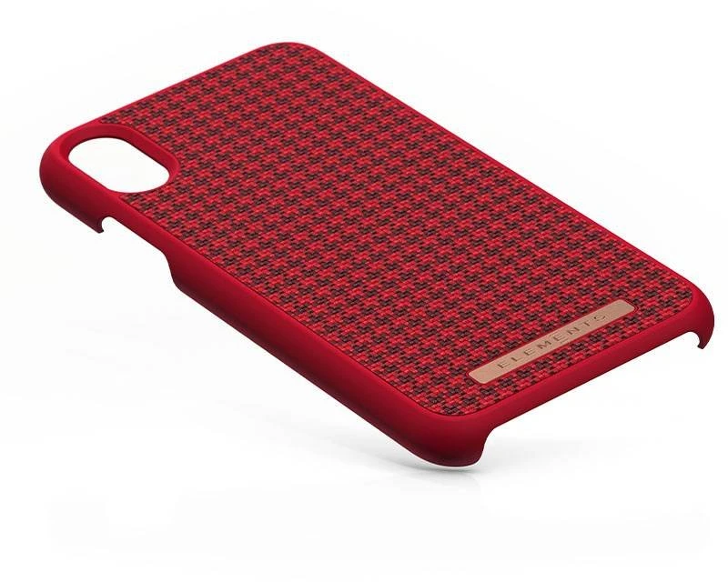 Nordic Elements Saeson Idun - dėklas skirtas Apple iPhone Xs / X Raudona