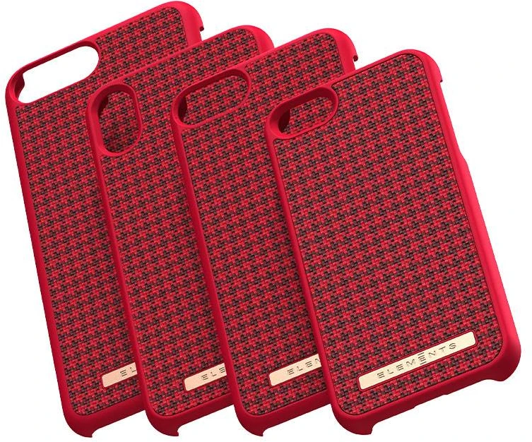 Nordic Elements Saeson Idun - dėklas skirtas Apple iPhone Xs / X Raudona