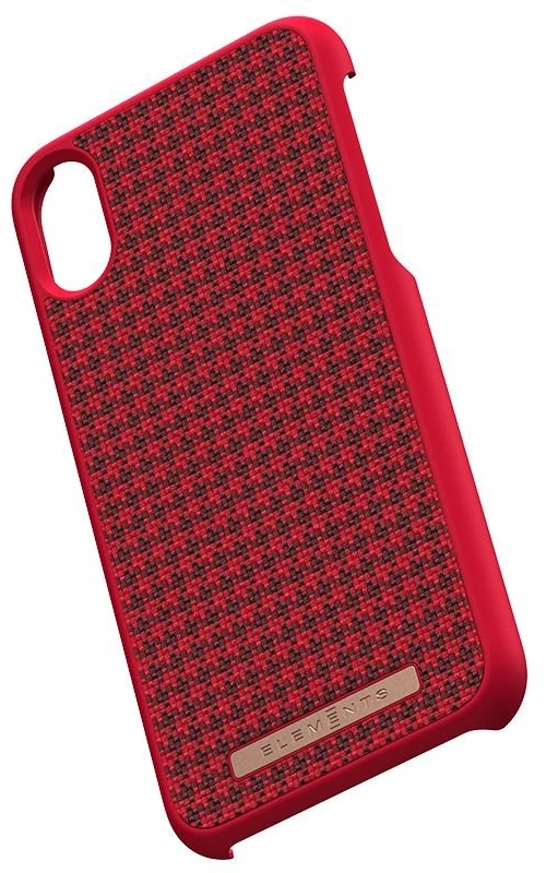 Nordic Elements Saeson Idun - dėklas skirtas Apple iPhone Xs / X Raudona