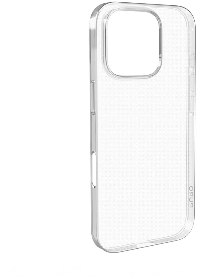 Silikoninis Puro 03 Nude Apple iPhone 16 Pro Max – dėklas telefonui skaidrus