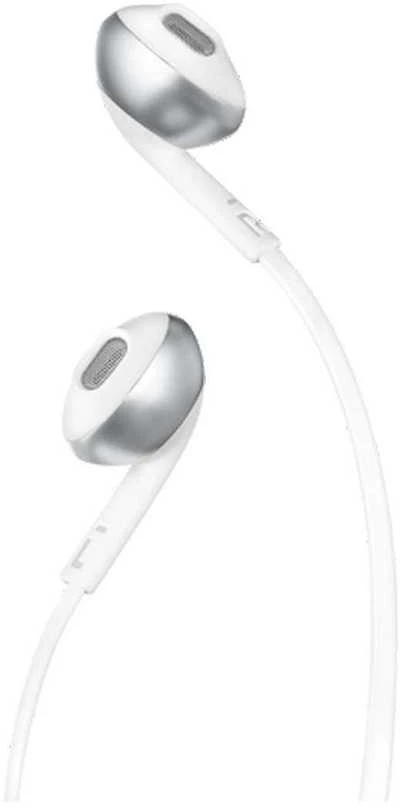 Ausinės JBL TUNE T110 Pure Bass Sound baltos