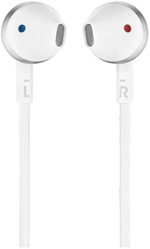 Ausinės JBL TUNE T110 Pure Bass Sound baltos