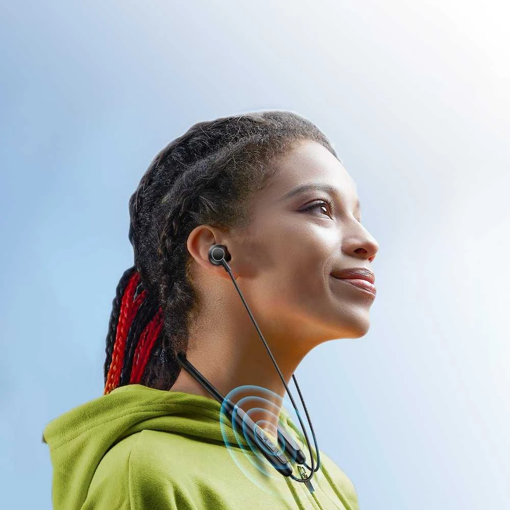 Joyroom JR-D8 Bluetooth Belaidės Ausinės with su lankeliu ant galvos - Juodas