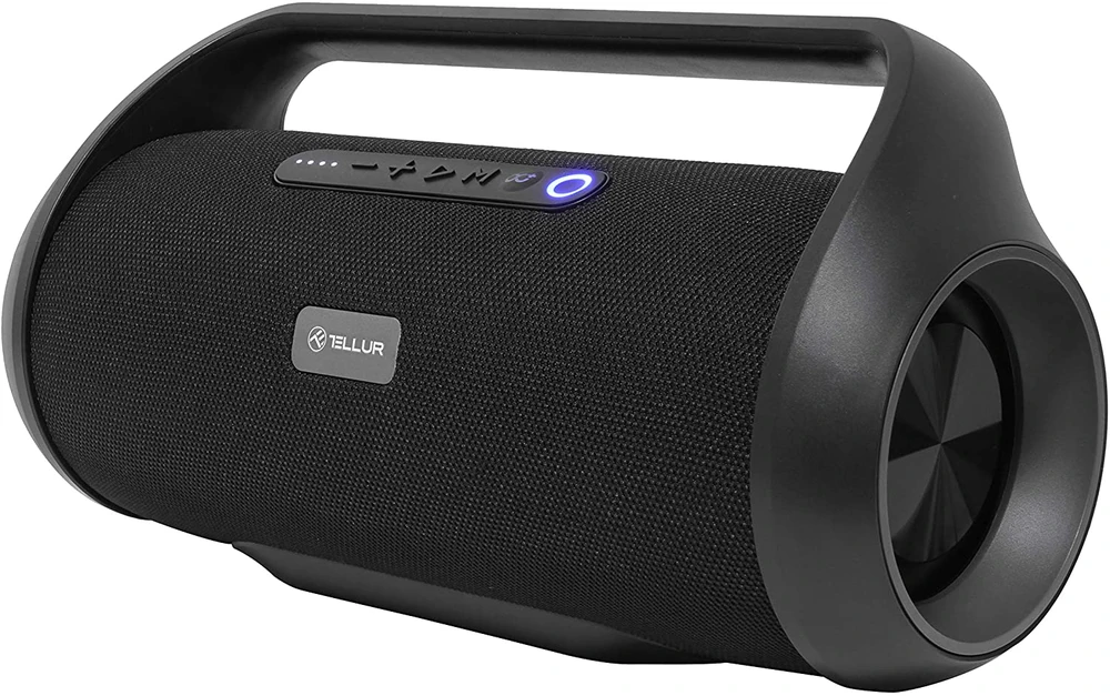 Dėklas Juodas Bluetooth garsiakalbis Tellur Obia, 50 W
