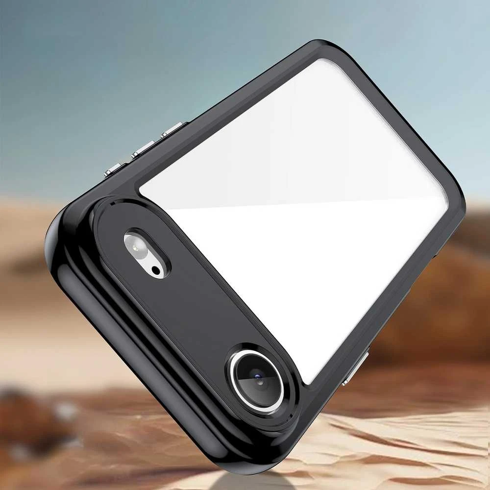 Hurtel Dėklas Outer Space skirtas Apple iPhone 17 Air – juodos spalvos skaidrus