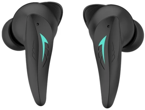 Dėklas Juodos belaidės į ausį įdedamos ausinės Baltas Shark TITAN GEB-TWS96 su ANC