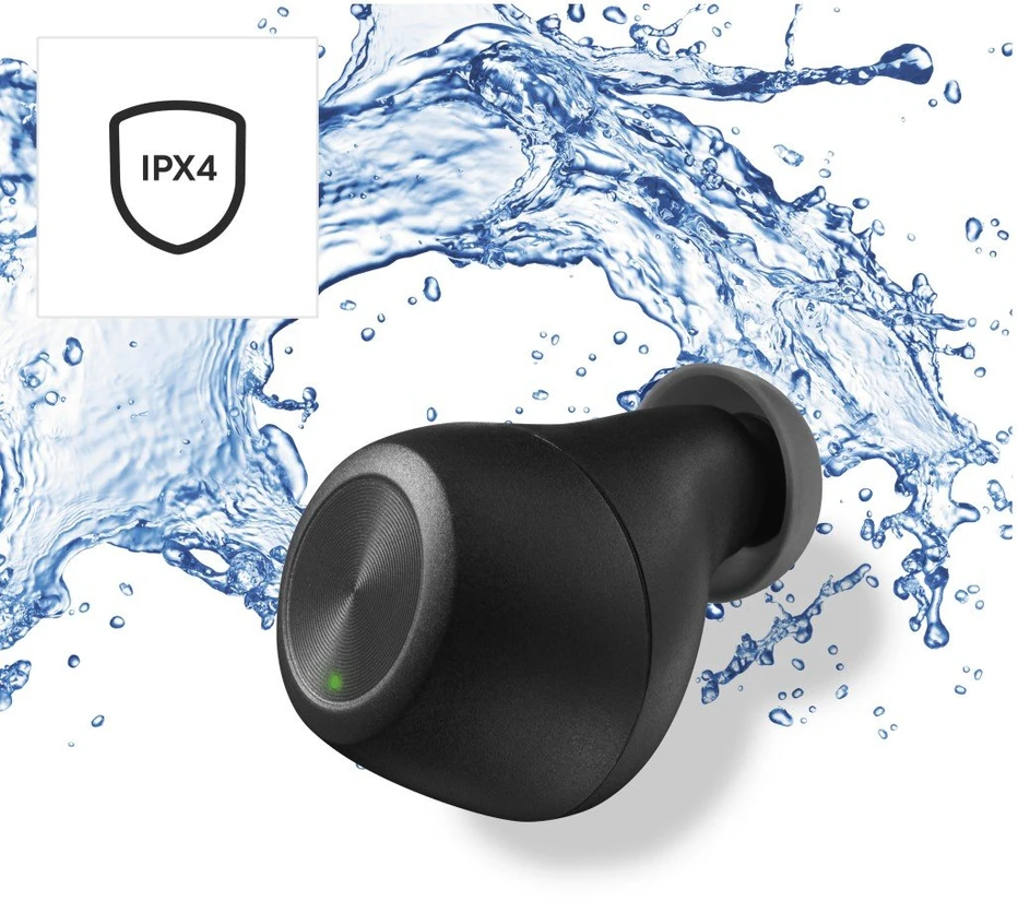 Hama Ausinės į ausis įkišamos TRUE WIRELESS Z ŁAD. IND. "PASSION CHOP" Juoda