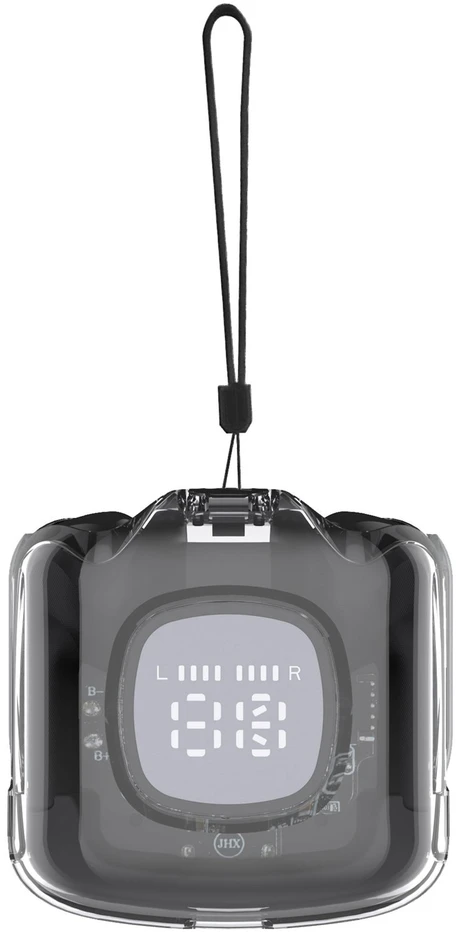 Dėklas Juodos Bluetooth į ausį dedamos ausinės Sbox EB-TWS148