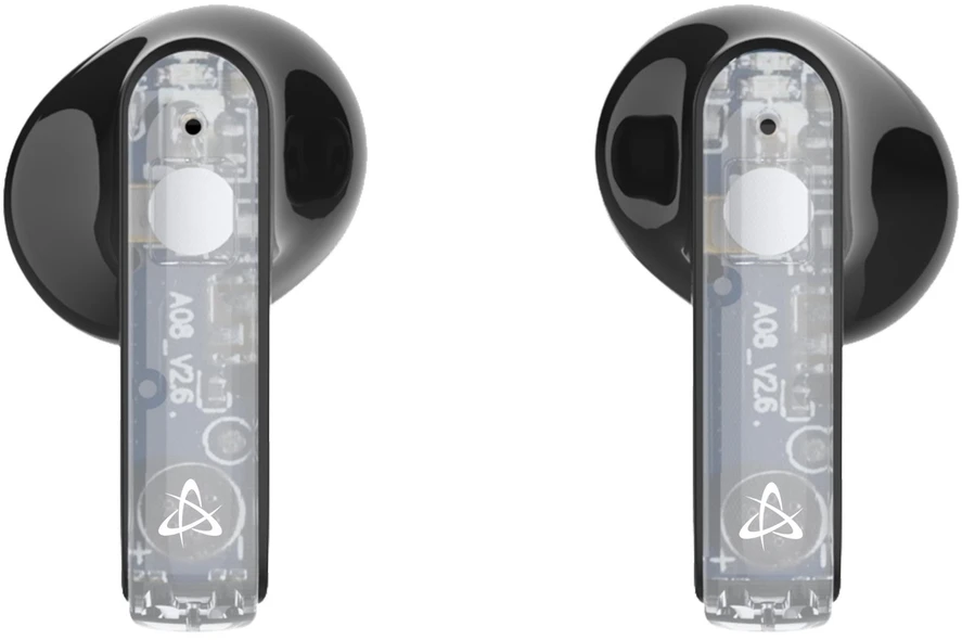 Dėklas Juodos Bluetooth į ausį dedamos ausinės Sbox EB-TWS148