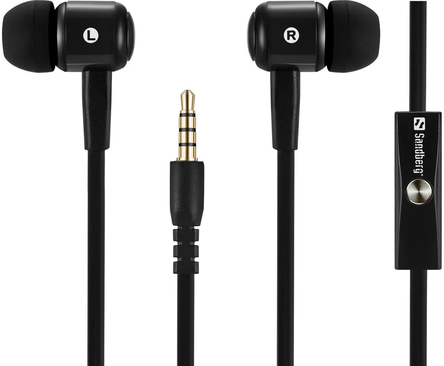 Ausinės Sandberg Speak'n Go In-Earset Juodas