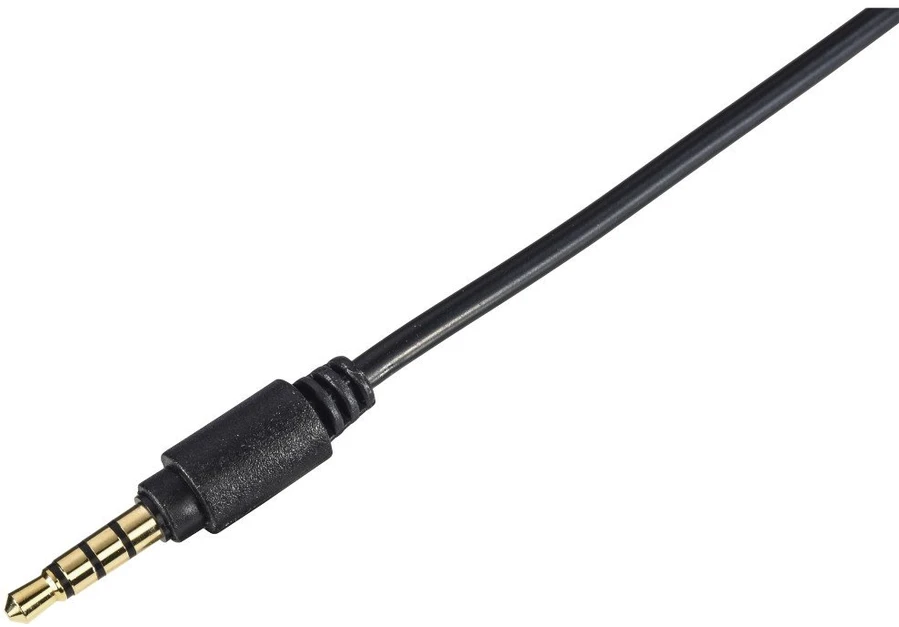 Dėklas Juodos on-ear ausinės su 3,5 mm jungtimi