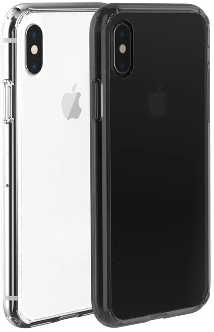 Just Mobile Tenc Air dėklas skirtas Apple iPhone Xs / X Crystal Juodas