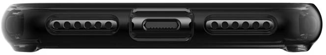 Just Mobile Tenc Air dėklas skirtas Apple iPhone Xs / X Crystal Juodas