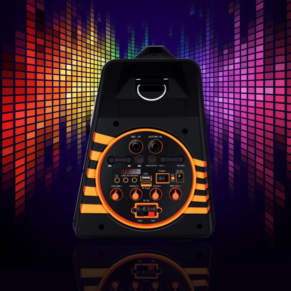 Karaokės kolonėlė Manta SPK1005PRO Helios 2 su mikrofonu