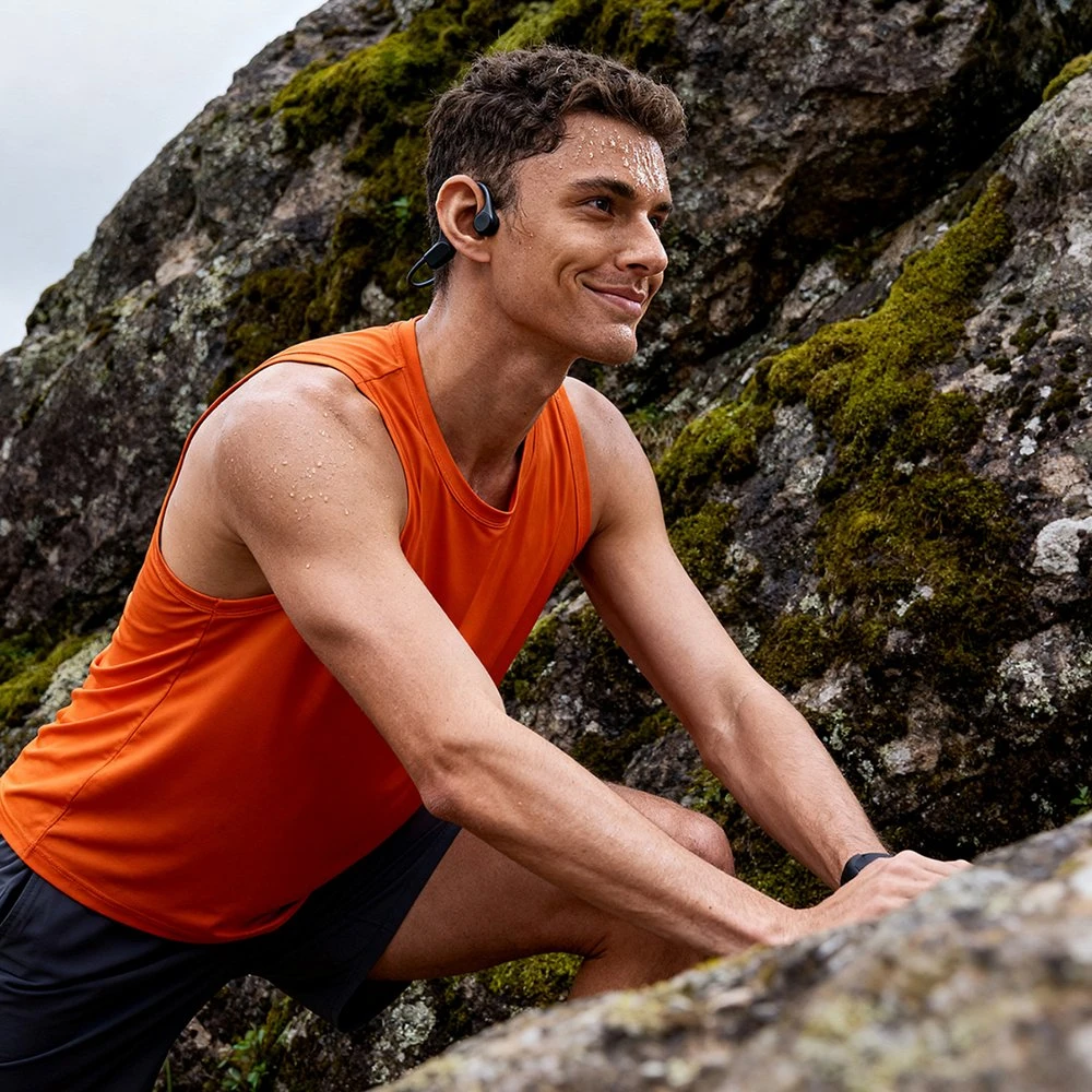 Dudao U22 Bluetooth 5.2 Bone Conduction Ausinės with su lankeliu ant galvos - Juodas