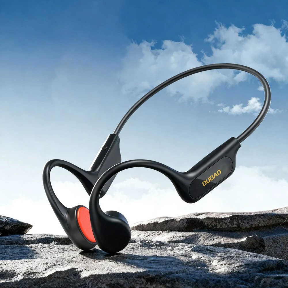 Dudao U22 Bluetooth 5.2 Bone Conduction Ausinės with su lankeliu ant galvos - Juodas