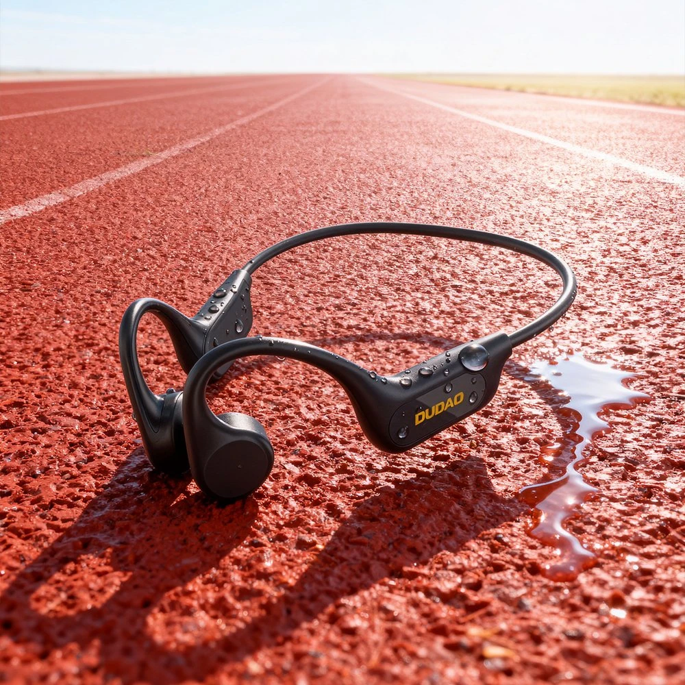 Dudao U22 Bluetooth 5.2 Bone Conduction Ausinės with su lankeliu ant galvos - Juodas