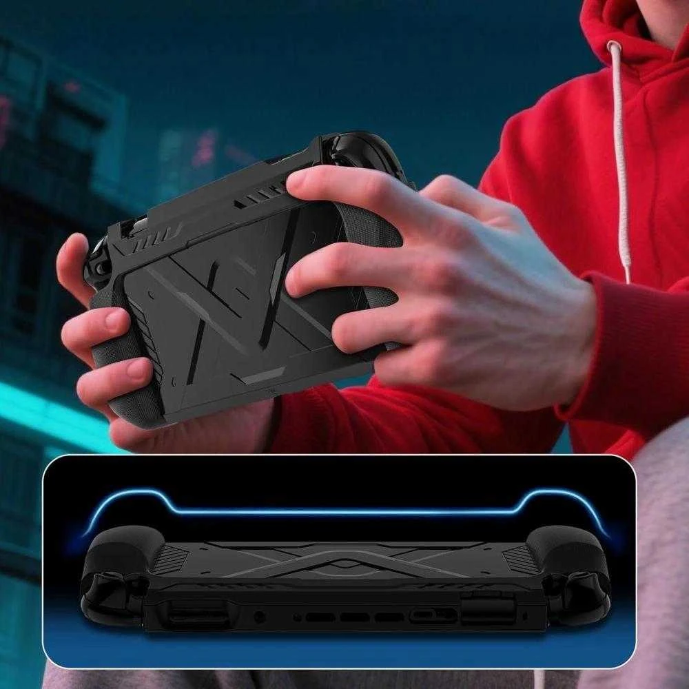 „Tech-Protect Carbonox“ dėklas, skirtas „Nintendo Switch 2“ – juodas