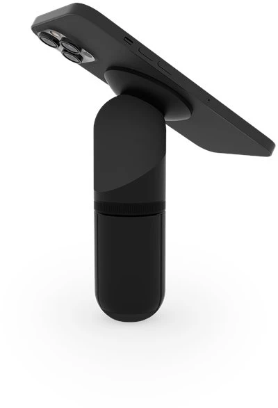 Dėklas STM MagPod - Apple iPhone TriPod su MagSafe Compatibility - juodas