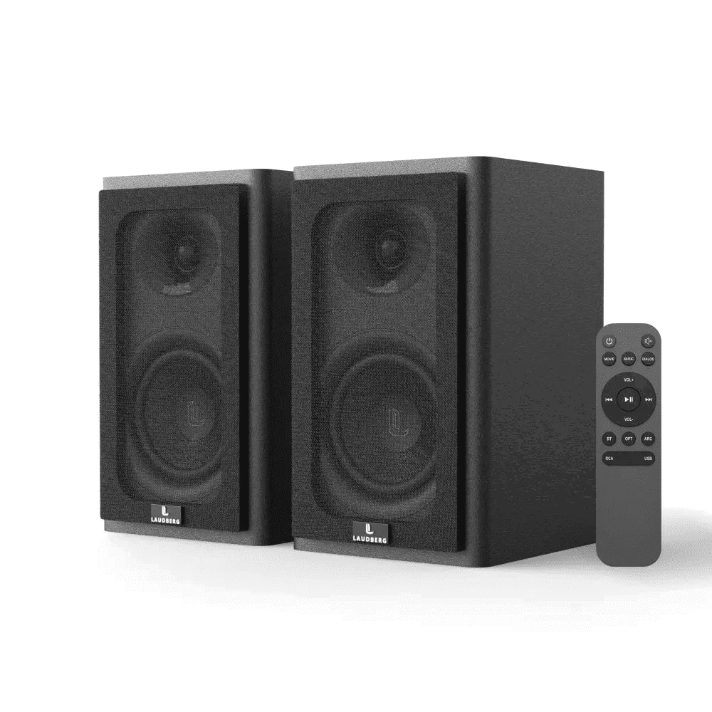 Laudberg XS1B 2.0 lentyninės kolonėlės, 80 W, juodos