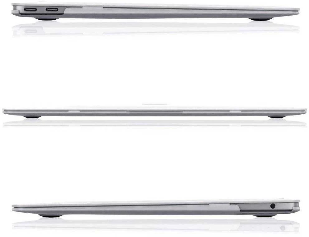 Tech-Protect SmartShell dėklas Apple MacBook Air 13'' 2018-2020 – matinės juodos spalvos