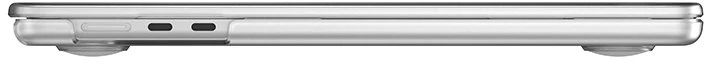 Speck „SmartShell“ dėklas „MacBook Air 15“ (M5/M4/M3/M2/2026–2023) skaidrus