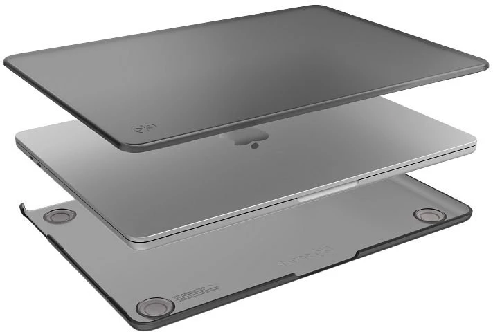 Speck „SmartShell“ dėklas „MacBook Air 15“ (M5/M4/M3/M2/2026–2023) obsidiano spalvos
